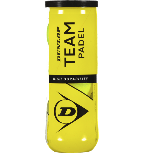 3x3 DUNLOP Paddel-Tennis Balls TEAM PADEL pack 9