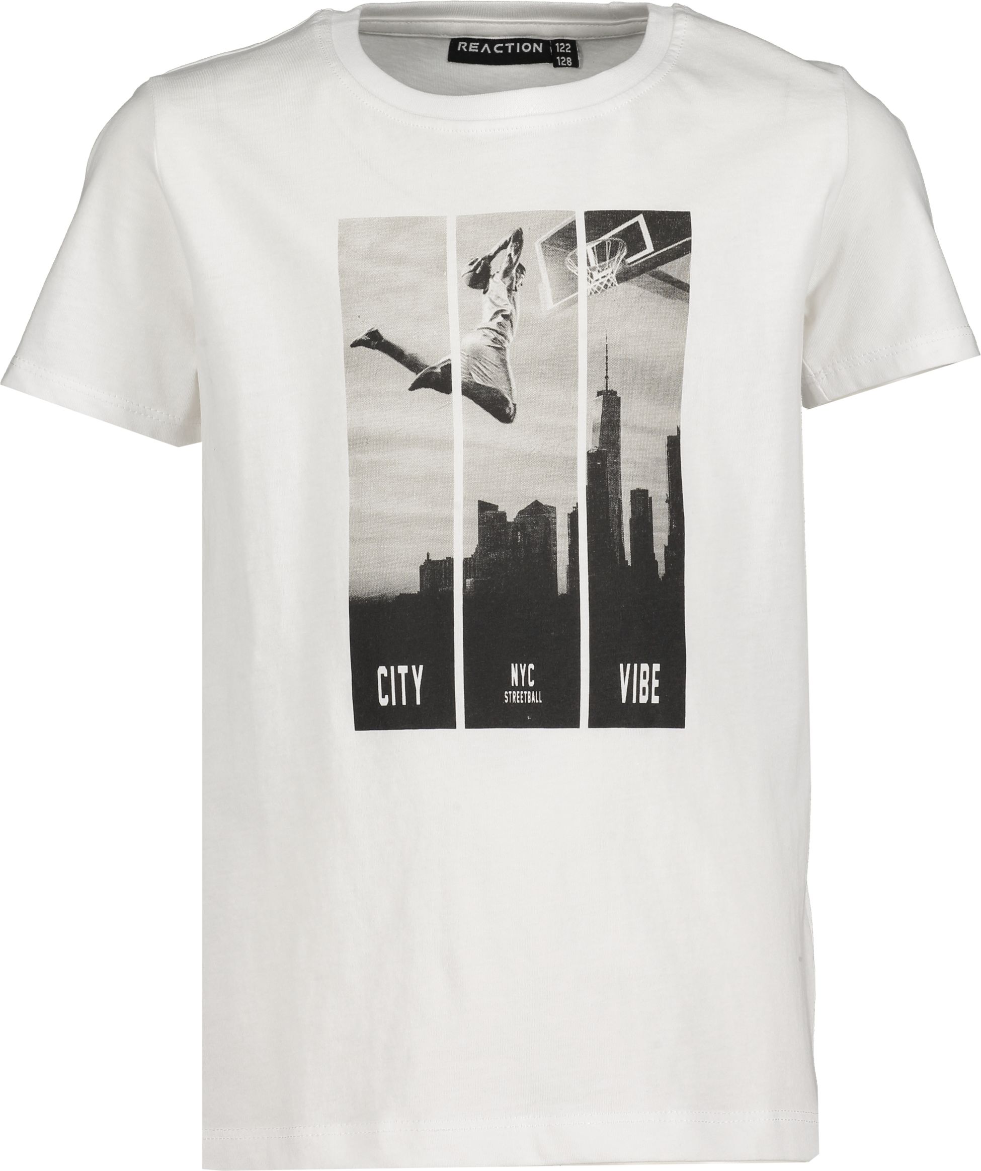 REACTION, SO PRINT TEE B JR