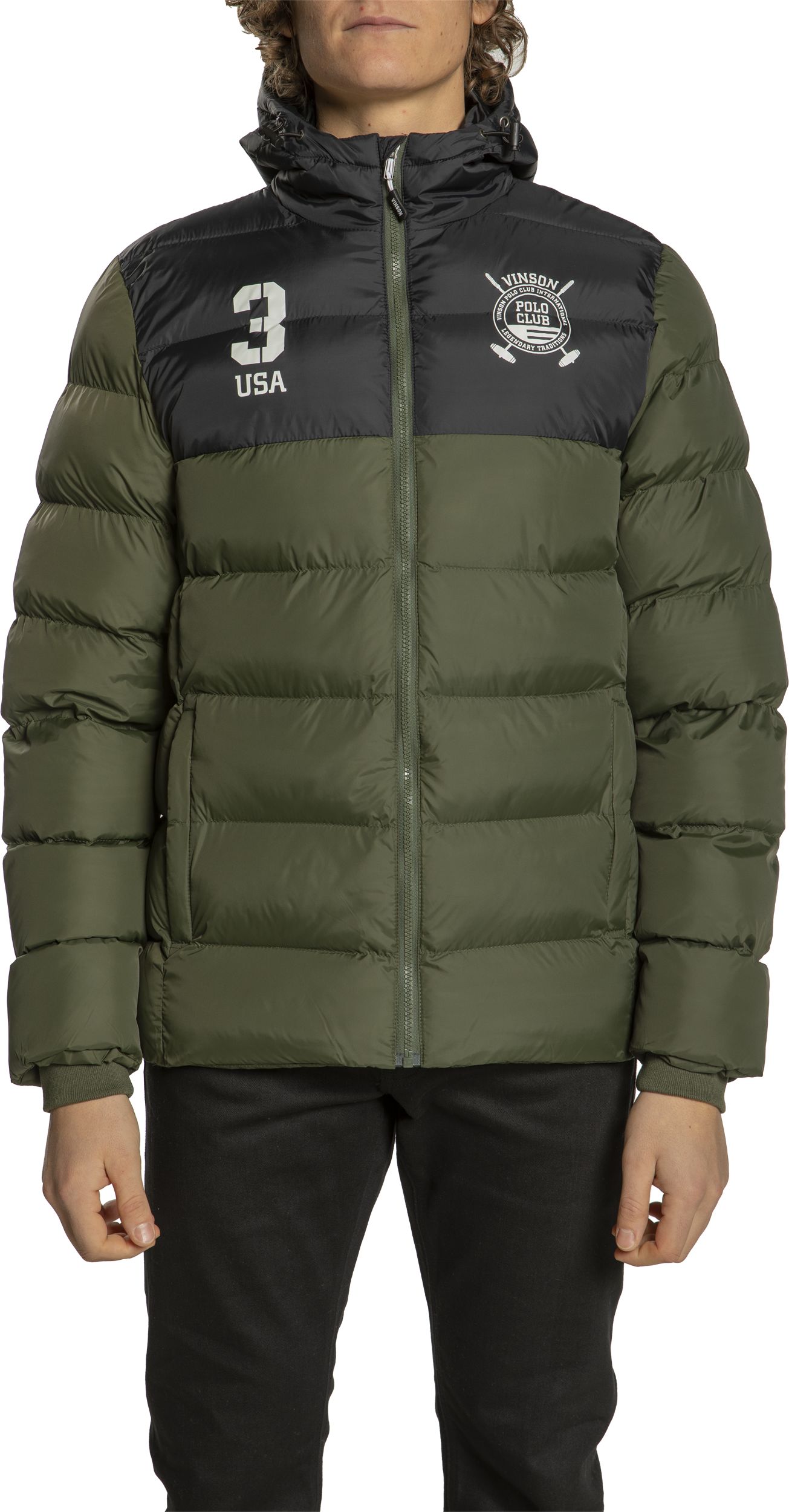 VINSON POLO CLUB, SO VANCE PUFFER JACKET M