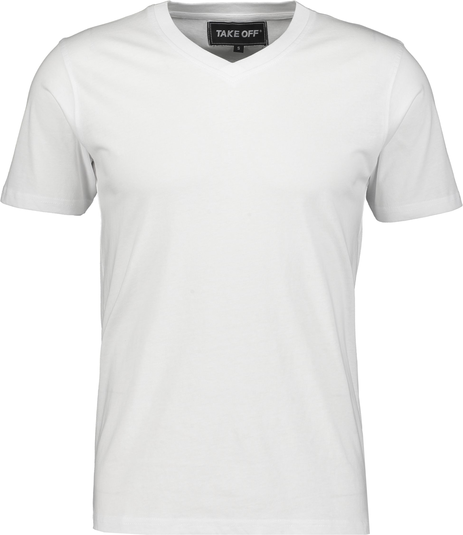 TAKE OFF, SO BASIC V-NECK T