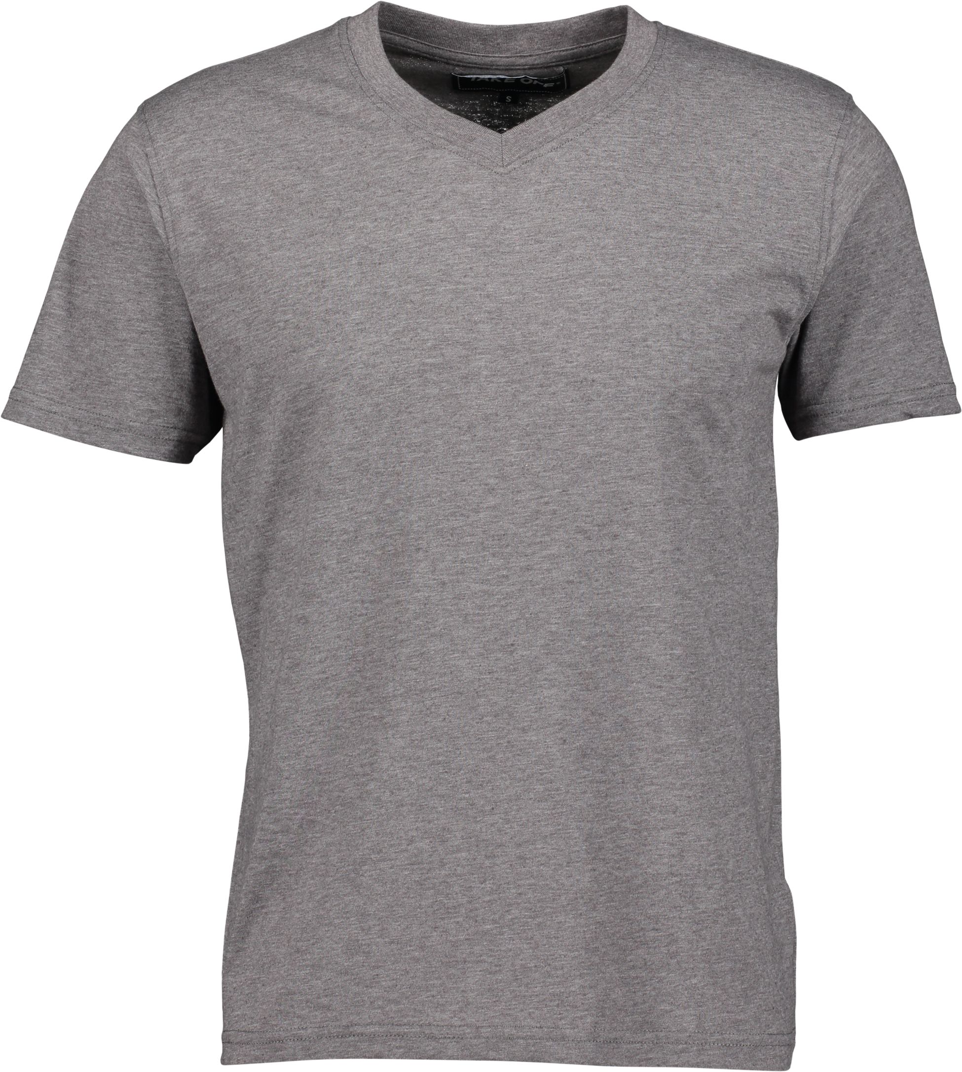 TAKE OFF,  SO BASIC V-NECK TEE M