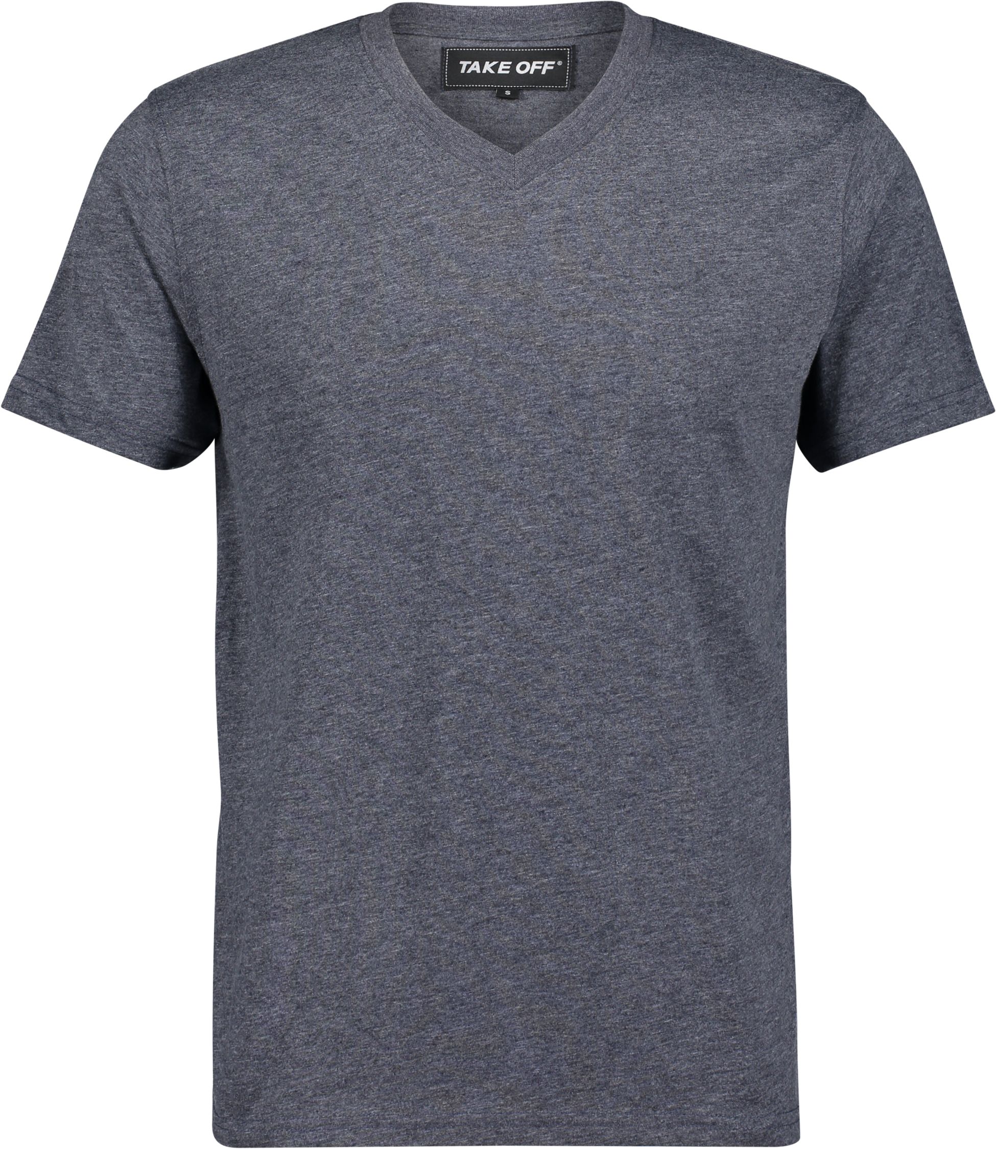 TAKE OFF,  SO BASIC V-NECK TEE M