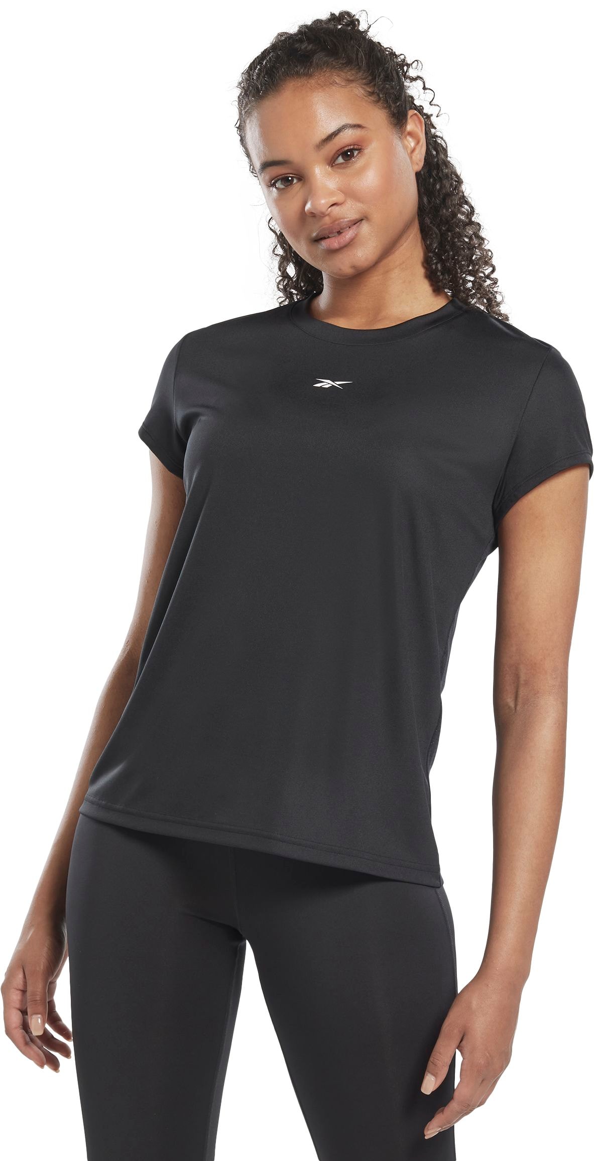 REEBOK, WOR COMMERCIAL POLLY TEE W